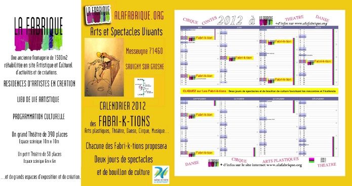 Fabri-k-tions 2012 cliquable Fabri-k-tions 2012